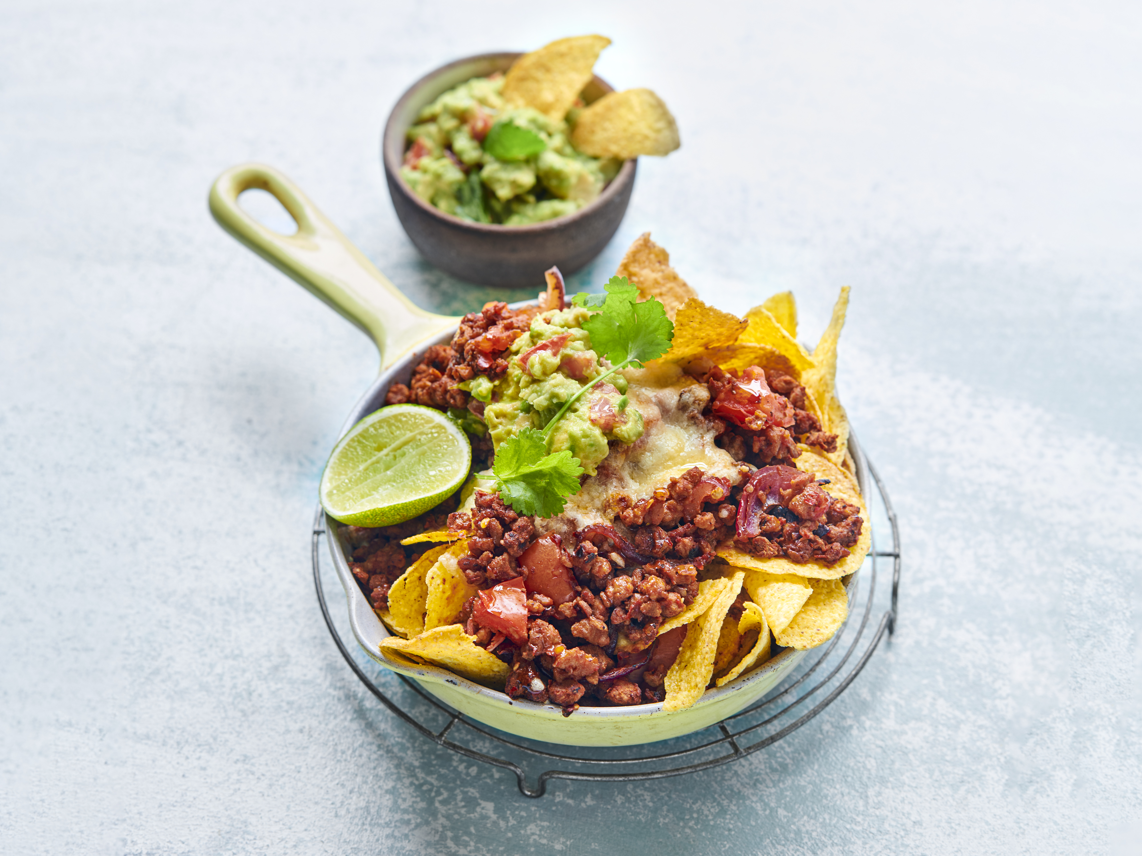Nacho's met Rul Gehackt